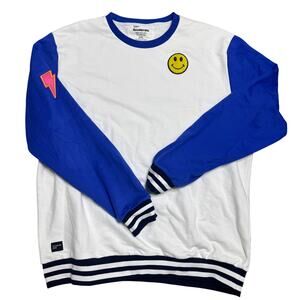 AMAZON ACCELERATE CONFERENCE SWAG XXL 2XL WHITE PATCHES VINTAGE USED PULLOVER